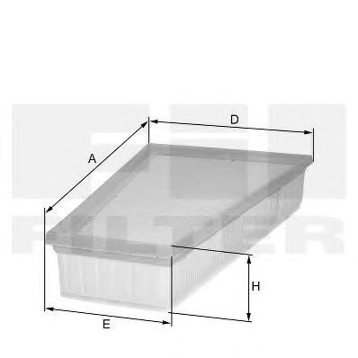 FIL FILTER hp2137a -  Воздушный фильтр